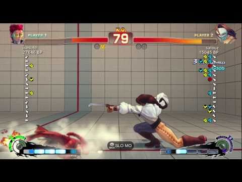 isesuto [Viper] vs satouz [Vega] SSF4 Japanese Online Ranked Matches - TRUE-HD