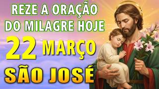 REZE AGORA a SÃO JOSÉ 🙏 ELE VAI REALIZAR UM MILAGRE IMPOSSÍVEL NA SUA VIDA HOJE
