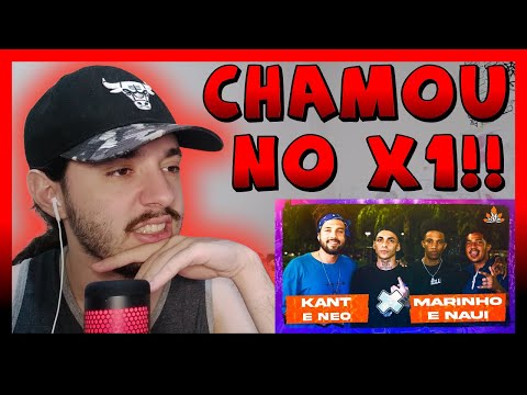 (CHAMOU NO X1) KANT E NEO X NAUÍ E MARINHO | PRIMEIRA FASE | 267ª Batalha da Aldeia | REACT BAUEB
