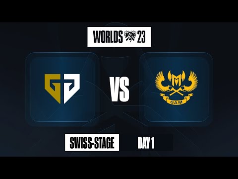 GAM ESPORTS vs GEN.G - LE SEED 1 DE LA LCK FAIT SON ENTRÉE DANS LA COMPÉTITION [Round 1]