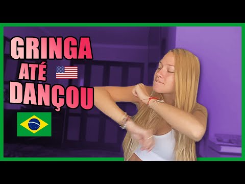 GRINGA REAGINDO A MÚSICAS  BRASILEIRAS (até dançou) *oh juliana, matuê, sertanejo, sidoka*