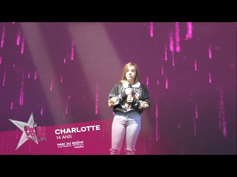 Charlotte 14 ans - Swiss Voice Tour 2022, Parc du Rhône Collombey