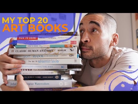 The 20 Art Books that Transformed My Drawings