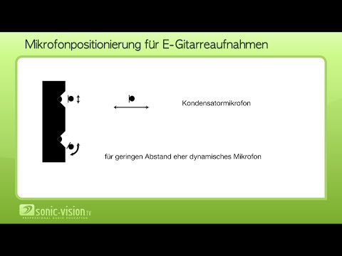 7.13 Aufnahmetechnik - E-Gitarre