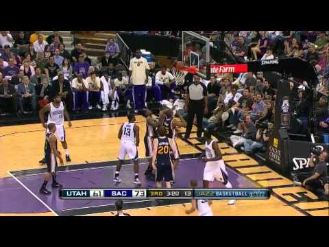 Tyreke Evans complete highlights 24 pts 10 assists vs Utah Jazz 04/03 hd