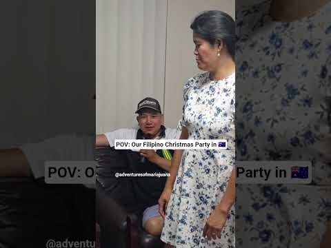 POV: Our Filipino Christmas Party Christmas 2025
