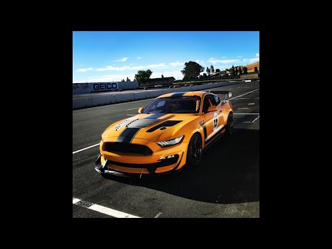 1:40 lap of Sonoma Raceway in a Ford Mustang GT4