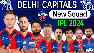 IPL 2024 - Delhi Capitals Squad | Delhi Capitals Team Best Squad IPL 2024 | IPL 2024 Delhi Capitals