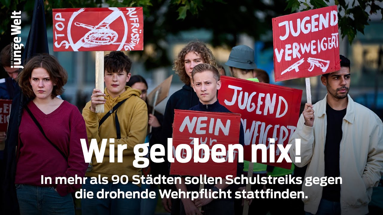 Sterben an der NATO-Ostflanke? Bundesweiter Schulstreik gegen den Kriegsdienst