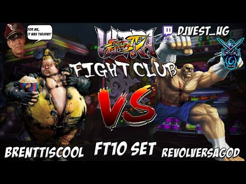 USF4 Fight Club - Brenttiscool VS RevolverSaGod FT10 Set