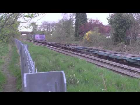 DRS Class 66 No. 66433 on a diverted 4S47 Daventry - Grangemouth intermodal on 5.5.13 - HD