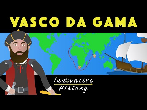 Vasco Da Gama - History Cartoon