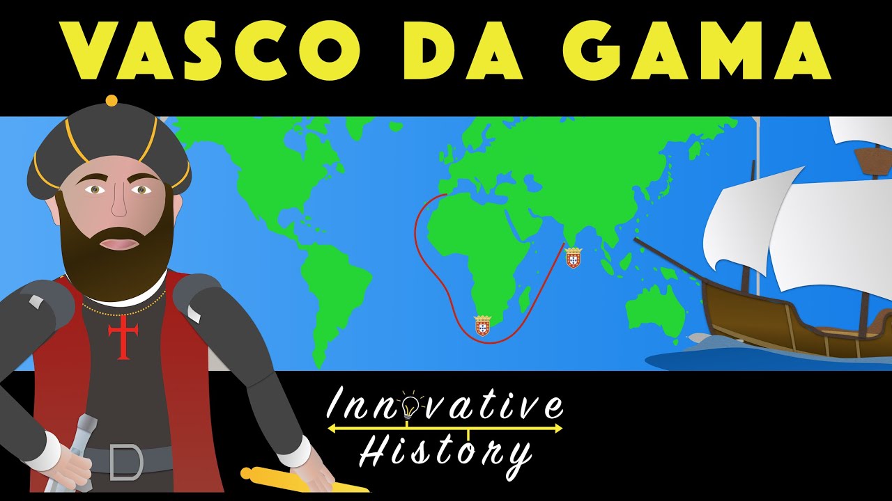 Vasco Da Gama - History Cartoon