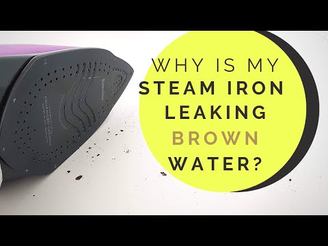 Why is my STEAM IRON LEAKING BROWN WATER ? - I'll Show You What Happens Inside an Iron.