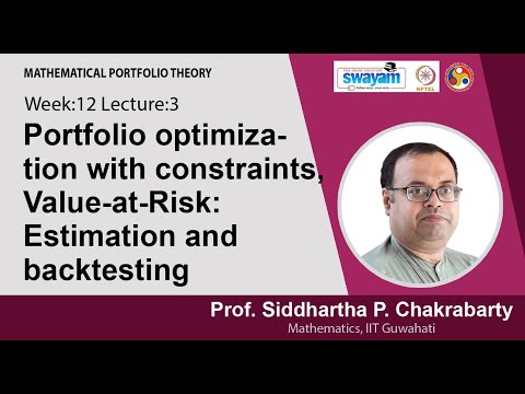 Mathematical Portfolio Theory Intro Video
