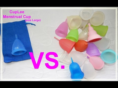 CupLee vs. Various Menstrual Cups - Comparison
