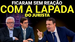 Jornalistas FICAM SEM REAÇÃO E SE CALAM após LAPADA HISTÓRICA de Jurista 