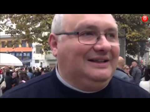 Marcia degli Scarponcini 2014  Giovanni Grossi, don Vincenzo Barone, don Riccardo Zaninetti domenica