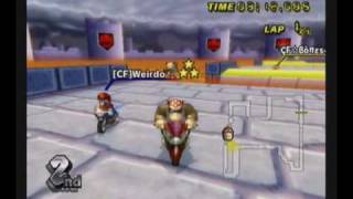 Mario Kart Wii: GBA Bowser Castle 3 World Record Shortcut W/Epic Pow Jump
