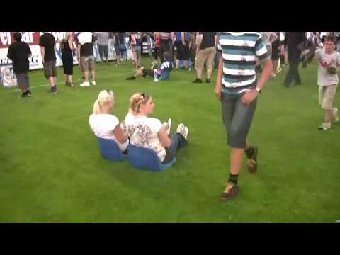 Teil V - Allmend Abschied FCL-Lugano - die letzten Minuten und Platzstürmen (HD)