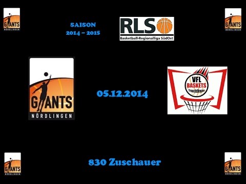 05.12.2014 Giants - VFL Treuchtlingen