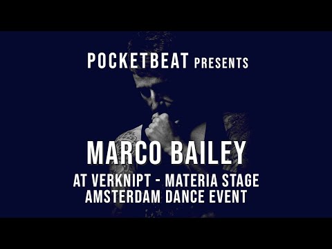 Marco Bailey @ Verknipt | Materia Stage | Amsterdam Dance Event | Techno Music