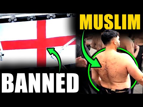 Christian England Flag "BANNED" and Muslims Are doing THIS in LONDON!
