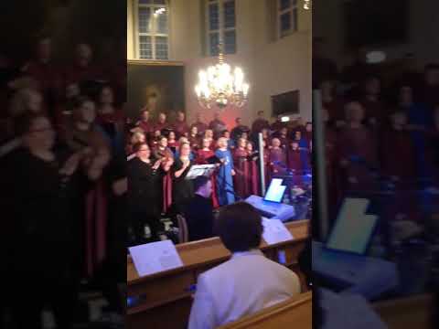 Everett W. Miller in Sastamala Finland singing Oh Happy Day