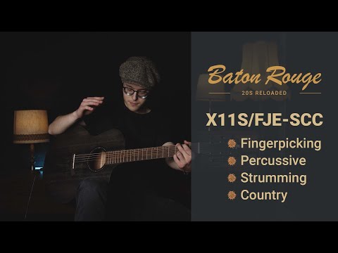 Демонстрация гитары Baton Rouge X11S/FJE-SCC