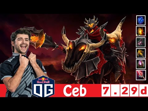 [DOTA 2] OG.Ceb the CHAOS KNIGHT [OFFLANE] [7.29D] [2]