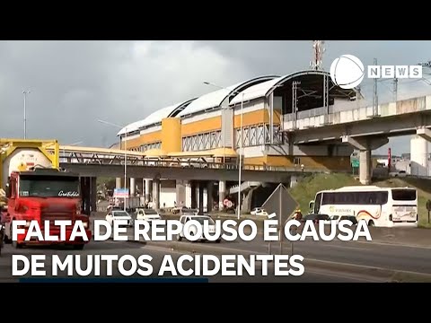 Falta de repouso é uma das principais causas de acidentes