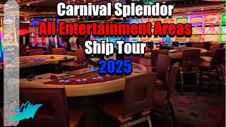 Carnival Splendor Entertainment Ship tour 2025