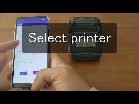 Thermal print camera video thumbnail