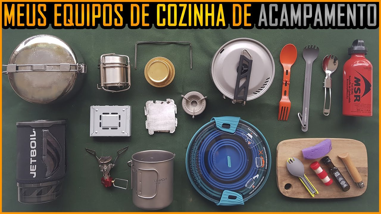 Meus Equipamentos Completos de Cozinha para Acampamentos! #Camping #CozinhaMateira