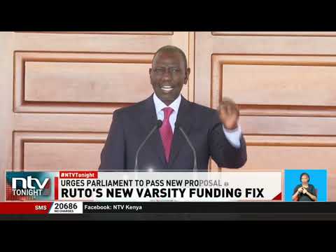 President Ruto says university students will get full government funding