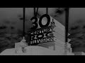 30th Century Rog Television Logo ChatGPT Generator Version Black And White Effect
