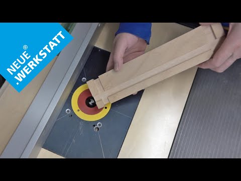 Frästisch mit Tischoberfräse an deine Tischkreissäge | ULMIA 1710 SN | .01 | NEUE.WERKSTATT