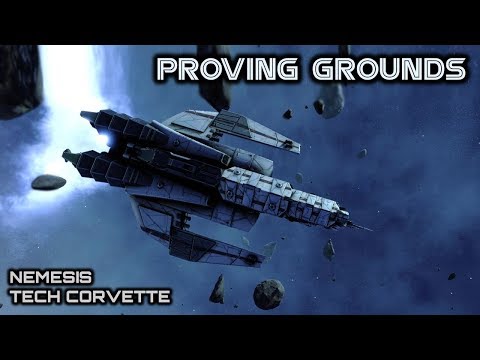 Battlestar Galactica: Cylon Nemesis Corvette - Deadlock Proving Grounds - Spacedock