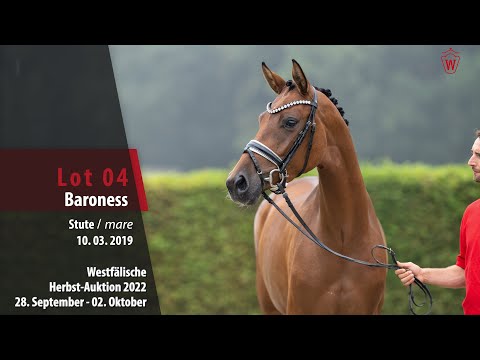 Herbst-Auktion Lot 04 Baroness Stute v. Benicio - Van Vivaldi