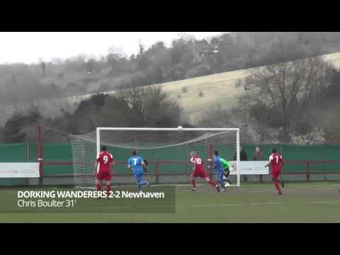 Dorking Wanderers FC vs Newhaven FC - 28-03-2015