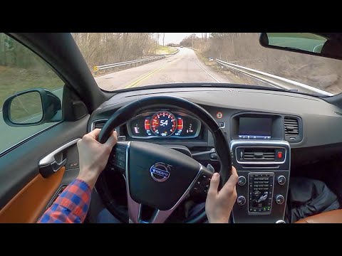 2015 Volvo V60 T5 Premier Plus FWD - POV Test Drive (Binaural Audio)