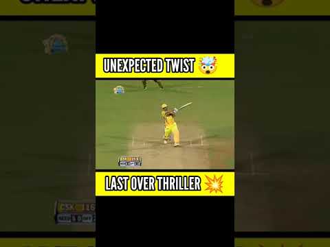 Last Ball Thriller 🤯 Dhoni Roof Top Sixer || Csk Vera level Match 💥