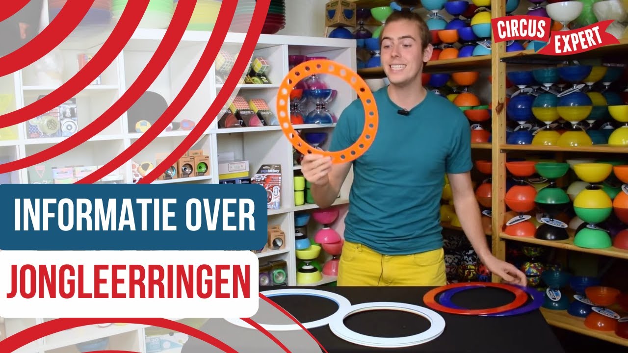 product video Mr. Babache jongleerring Groot | 40 cm