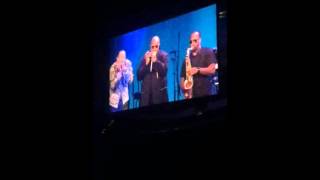 Stevie Wonder, Frédéric Yonnet and ? Performing Easy Goin' Evening