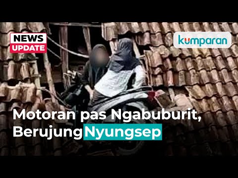 Viral Video Siswi SD Nyungsep di Genteng Rumah Warga saat Ngabuburit