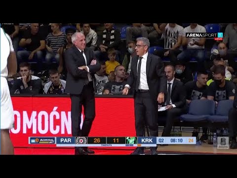 TROJKA SA OSAM METARA: Panter nasmejao Obradovića / 23.10.2021.