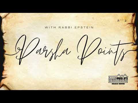PARSHA POINTS FOR THE DAY | Miketz Shabbos