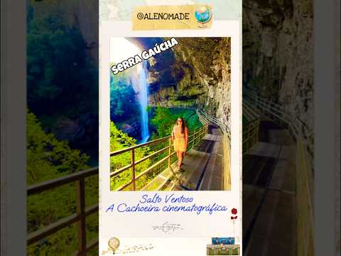 Salto Ventoso: A cachoeira Cinematográfica ☝️ Vídeo Completo  🎥