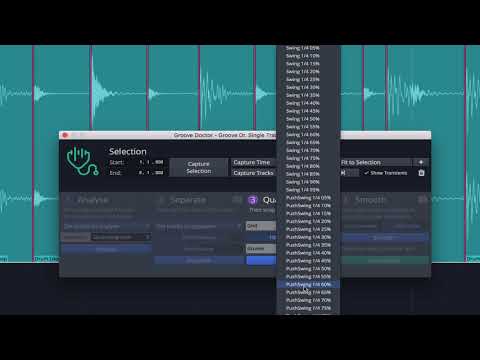 Tracktion Waveform 10 Groove Doctor Tutorial Part1