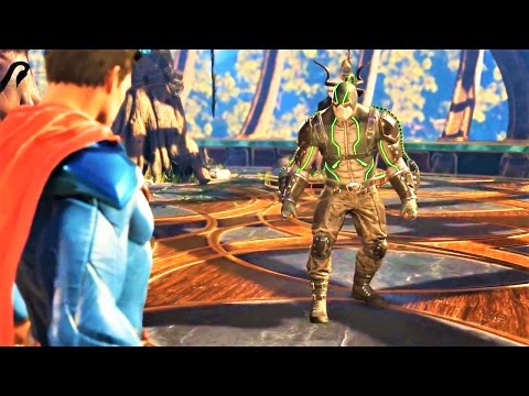 Injustice 2: All Superman Vs Bane Intro Dialogues